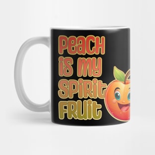 Peach is My Spirit Fruit Mug